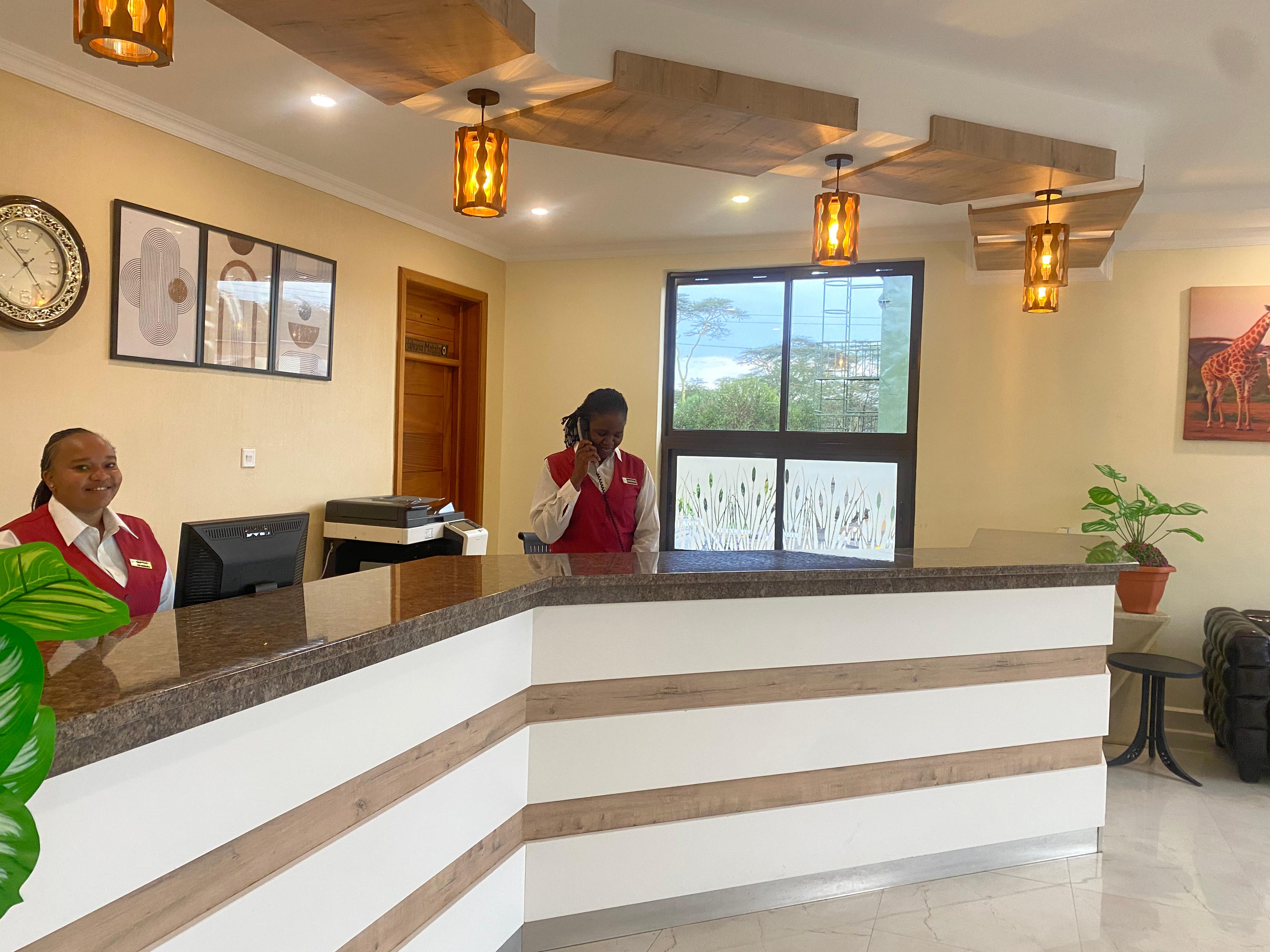 Elegant Reception Area